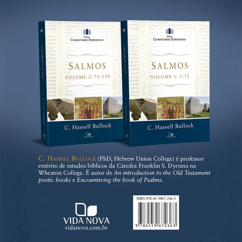 Box Coleção Salmos | Comentário Expostivo | C. Hassell Bullock