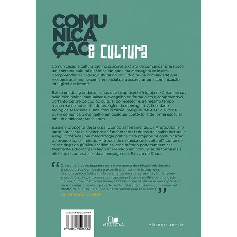 Comunicação e Cultura | Ronaldo Lidório