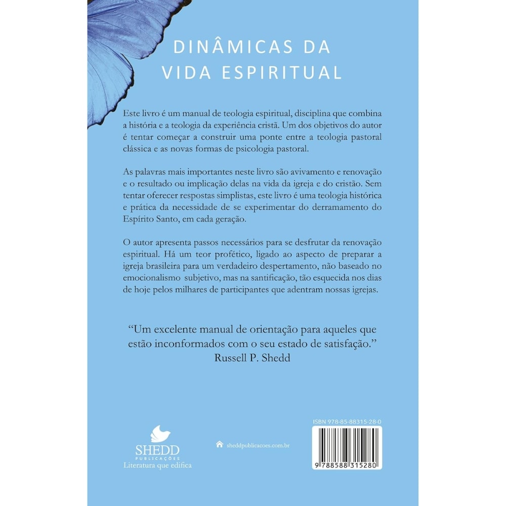 Dinâmicas da Vida Espiritual |  Richard F. Lovelace
