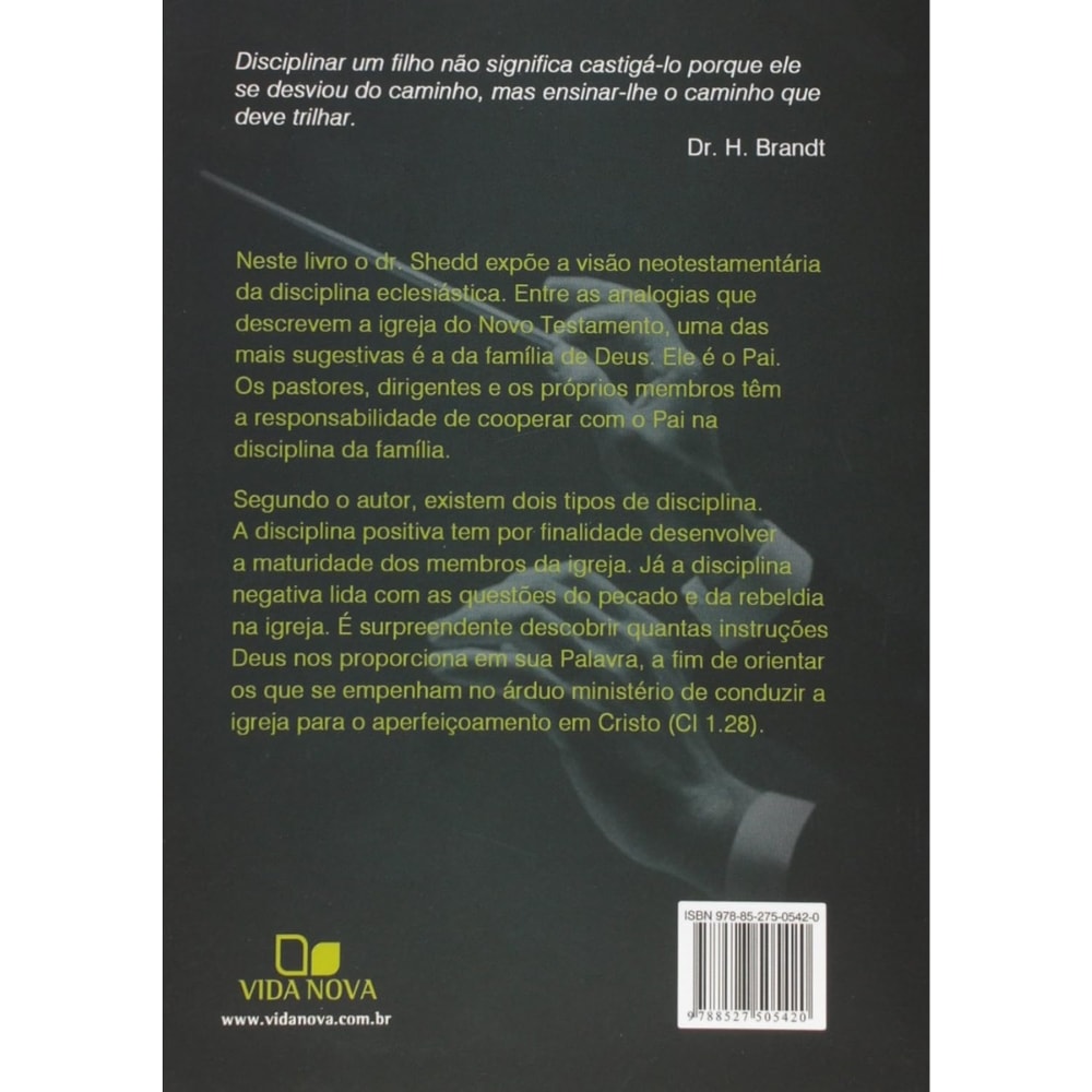 Disciplina na Igreja | 2ª Edição | Russell P. Shedd