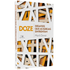 Livro Doze Desafios que as Igrejas Enfrentam, de Mark Dever, capa dura branca com formas geométricas em laranja. — Plenitude