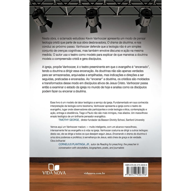 Encenando o Drama da Doutrina | Kevin J. Vanhoozer