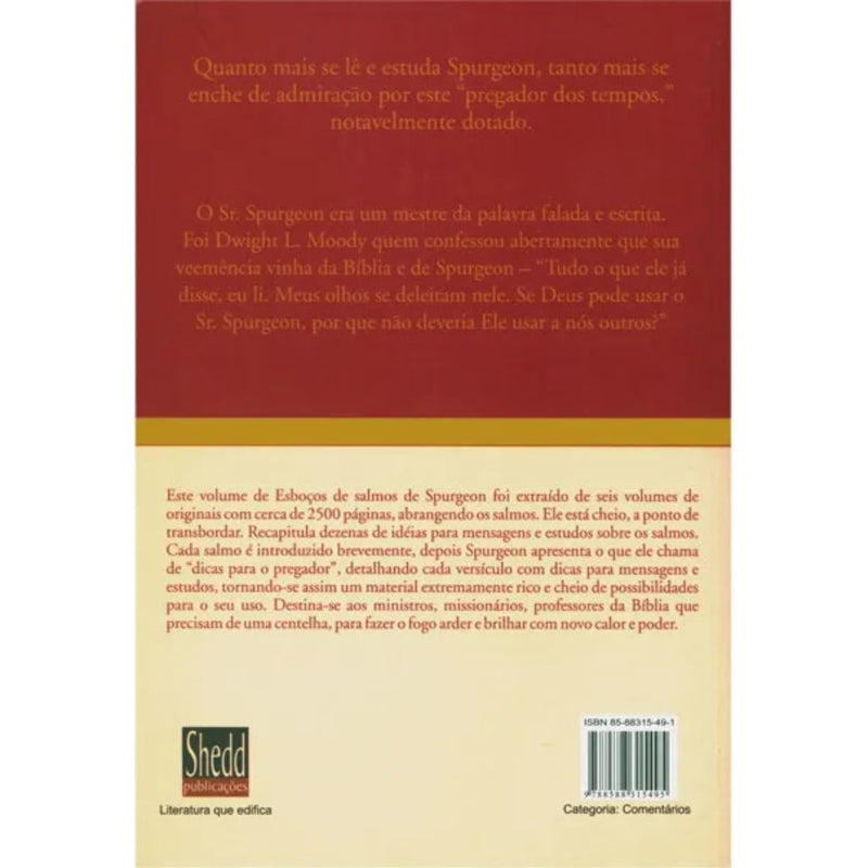 Esboços Bíblicos de Salmos | C. H. Spurgeon