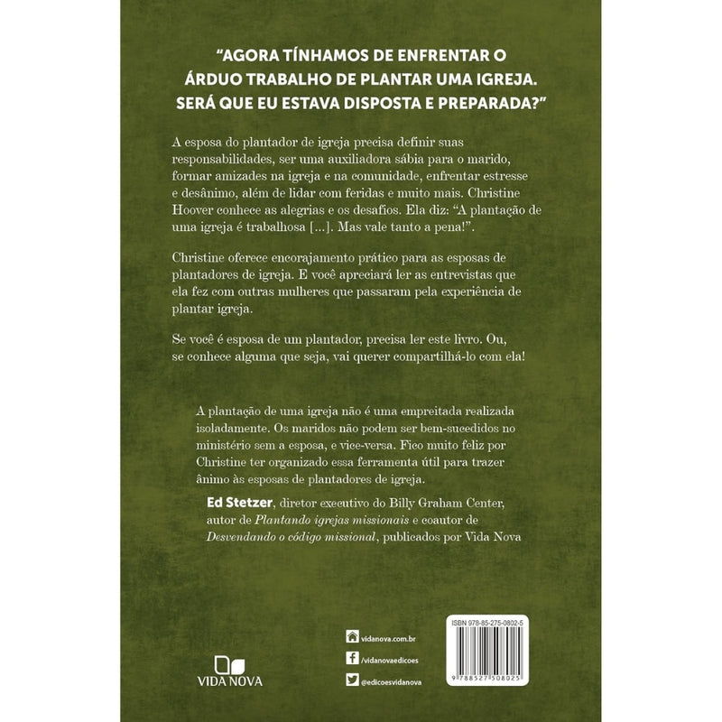 A Esposa do Plantador de Igreja | Christine Hoover