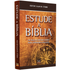 Livro Estude a Bíblia, de Alan M. Stibbs, capa marrom com bússola e texto. — Plenitude