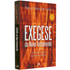 Capa do livro Exegese do Novo Testamento, de Manuel Alexandre Júnior, com fundo laranja e branco. — Plenitude
