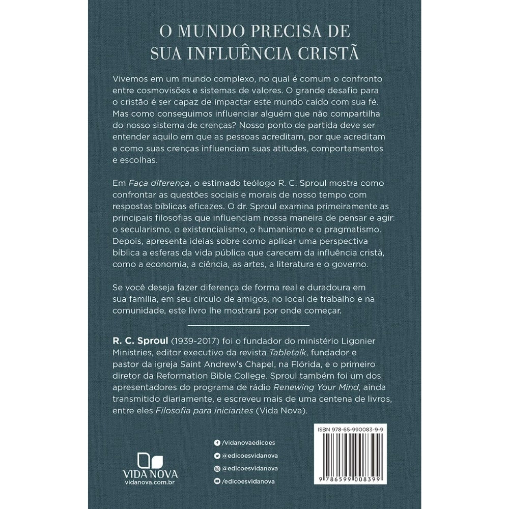 Faça Diferença | R. C. Sproul