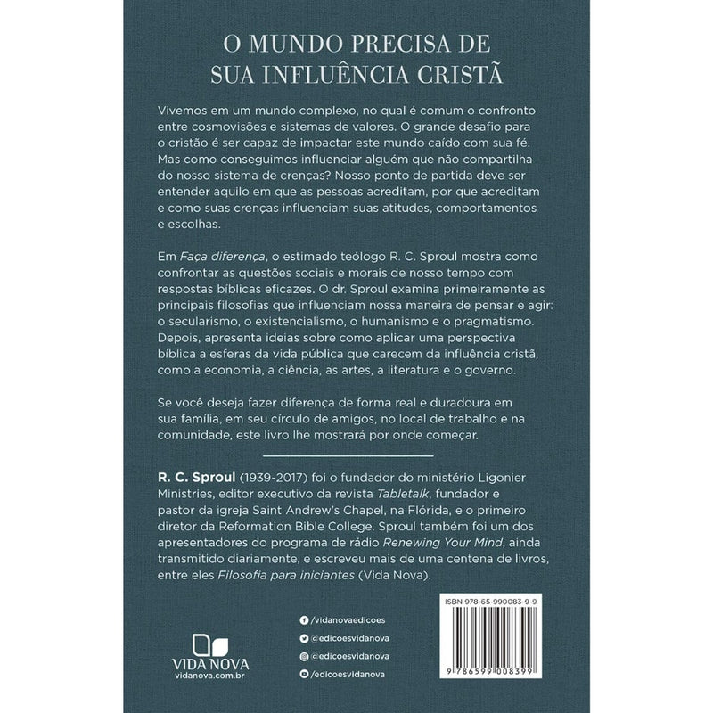 Faça Diferença | R. C. Sproul