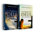 Kit com 2 livros O Poder de Deus, de Augustus Nicodemus, capas duras com paisagens e cruzes. — Plenitude