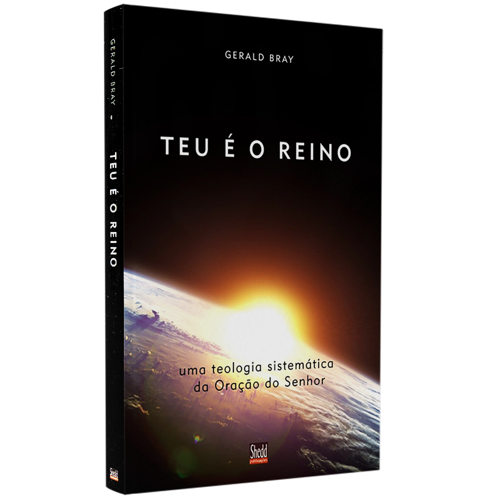 Capa do livro Teu é o Reino, com imagem da Terra vista do espaço e nascer do sol. — Plenitude