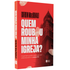Livro Quem Roubou a Minha Igreja?, capa laranja com igreja e digitais. — Plenitude