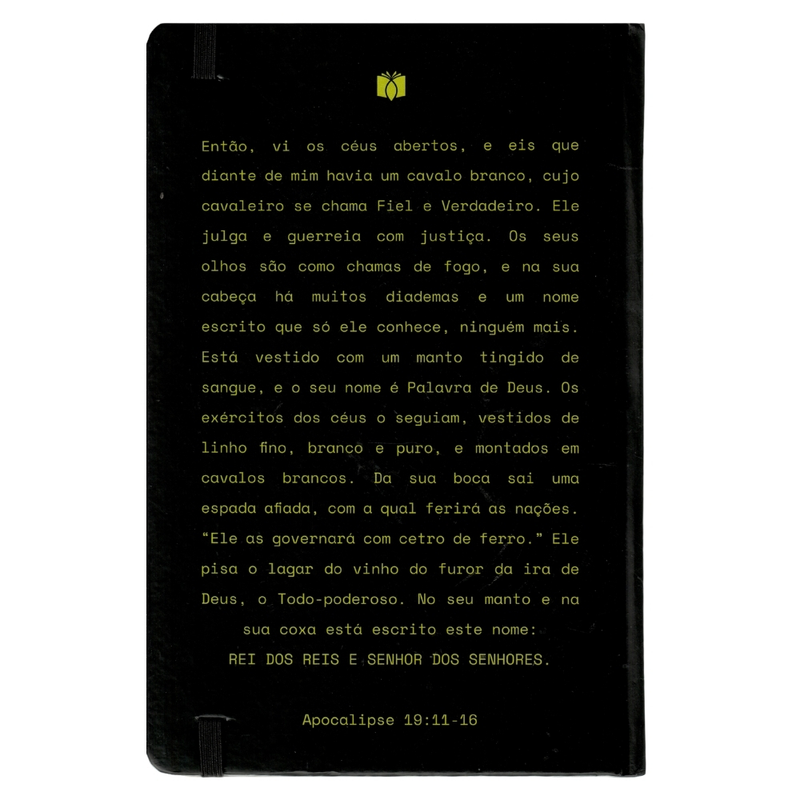 Caderno Moleskine | Com Pauta | Jesus is King