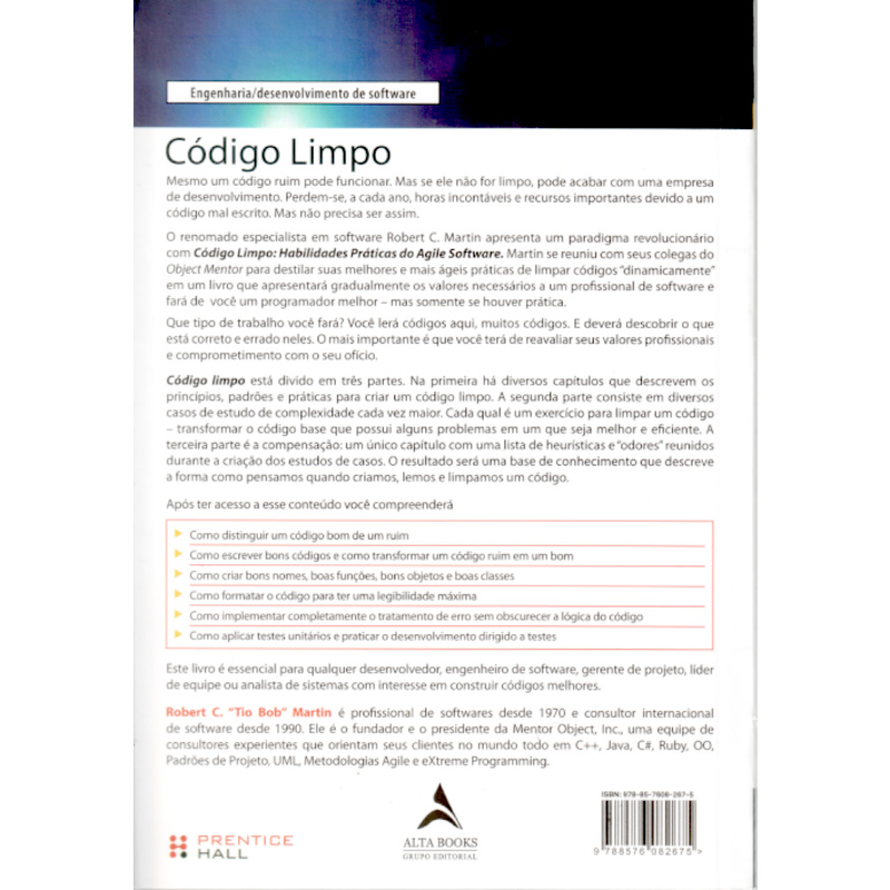 Código Limpo | Robert C. Martin