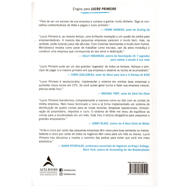 Lucro Primeiro | Mike Michalowicz