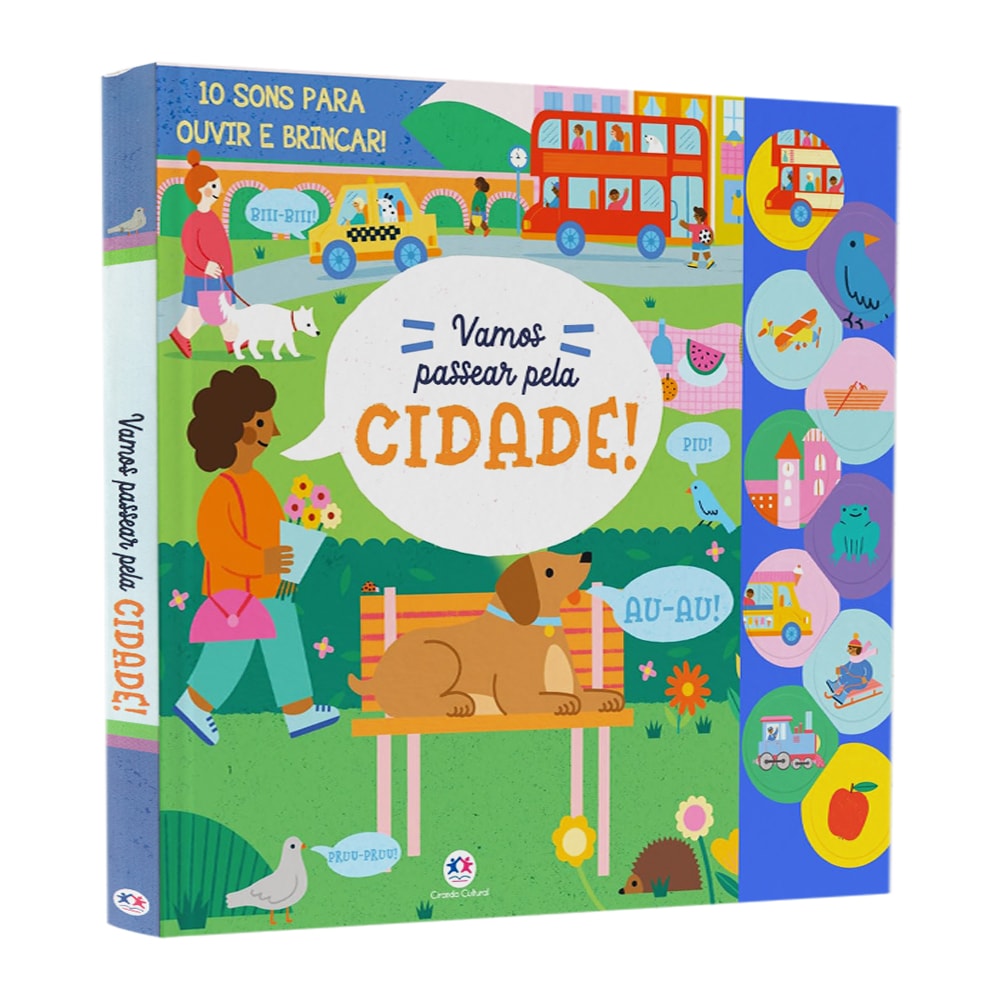 Vamos Passear Pela Cidade | 10 Sons Para Ouvir e Brincar | 3 Anos