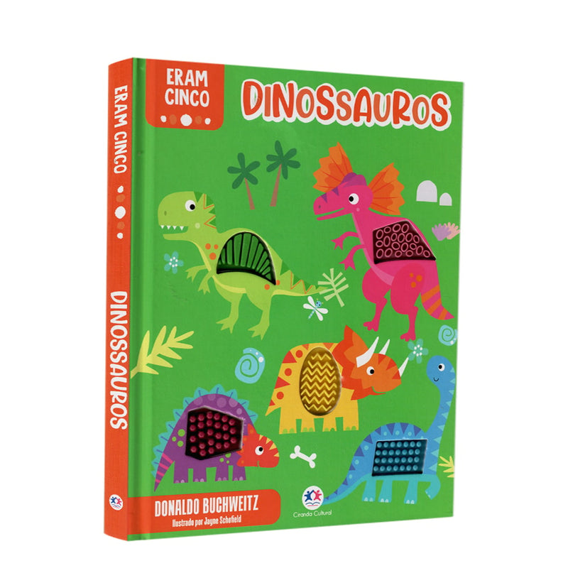 Livro Eram Cinco Dinossauros | Donaldo Buchweitz