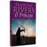 Livro O Príncipe Jônatas de Francine Rivers, capa dura roxa com imagem de arqueiro no deserto. — Plenitude