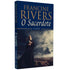 Livro O Sacerdote Aarão de Francine Rivers, capa dura azul escura com imagem de sacerdote. — Plenitude