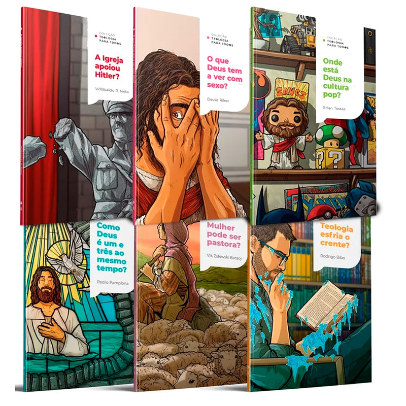 Coleção Teologia Para todos | Completo | 6 Livros