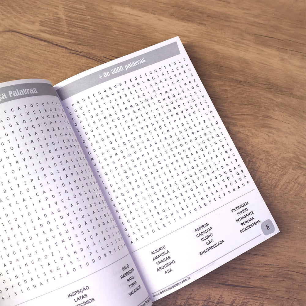 365 Caça Palavras | Roxo