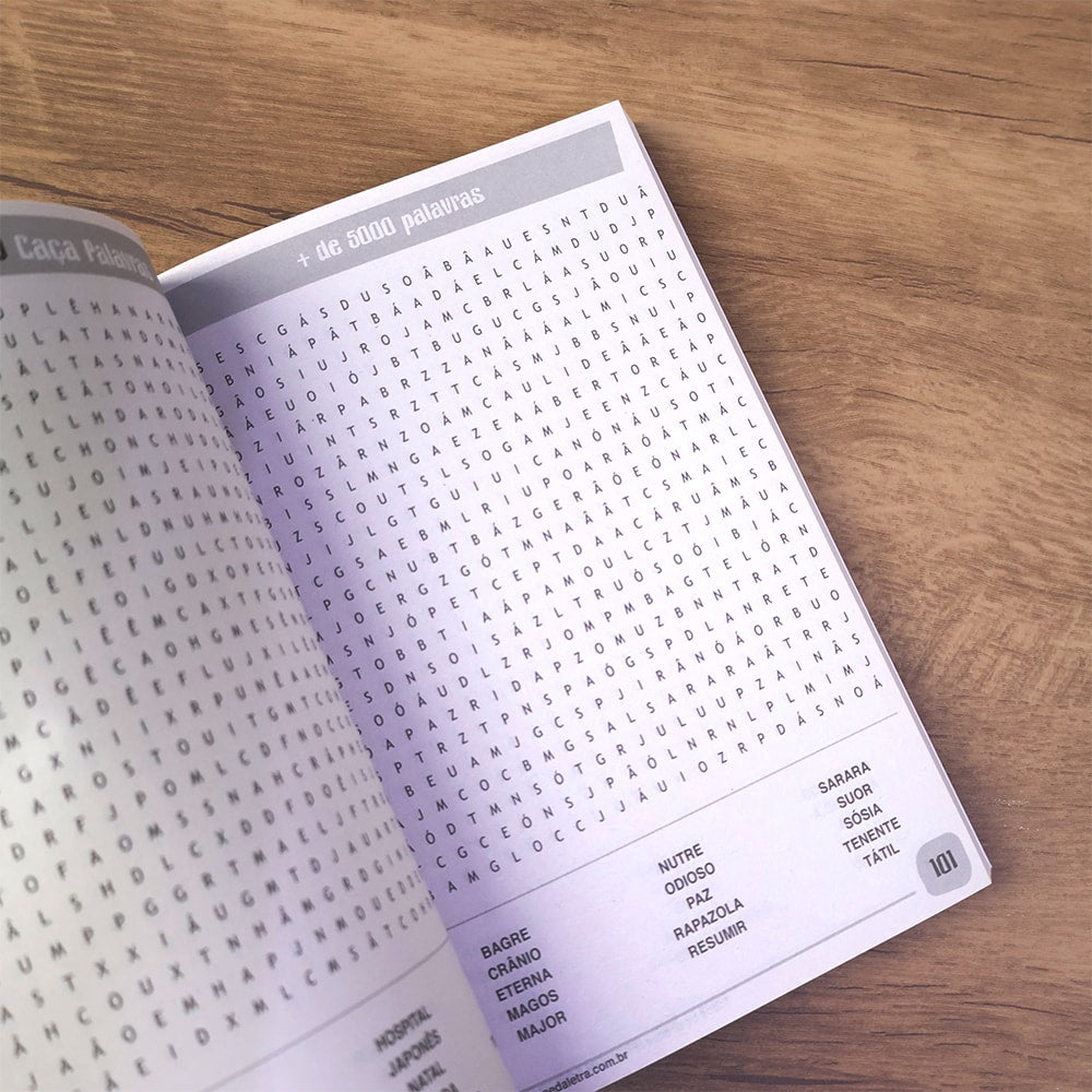 365 Caça Palavras | Roxo