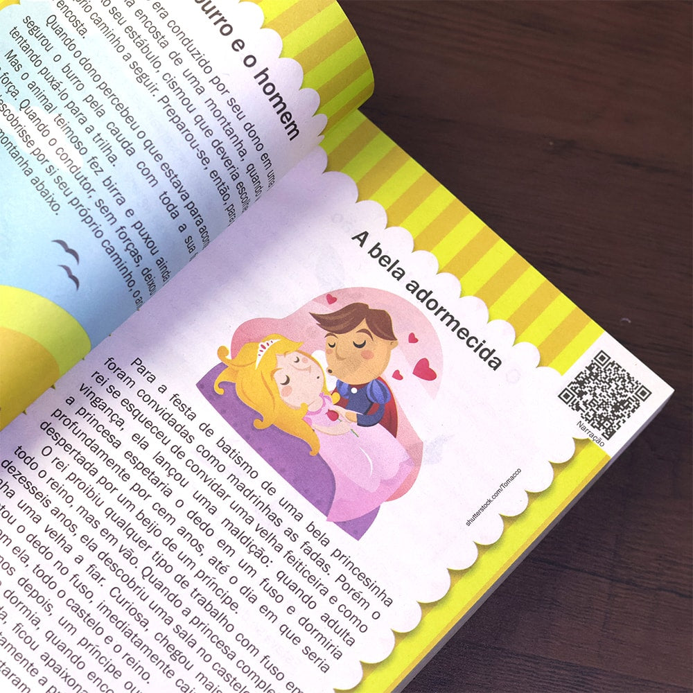 365 Histórias Para Ler e Ouvir Qr Code | Xaropinho | 3 a 8 anos