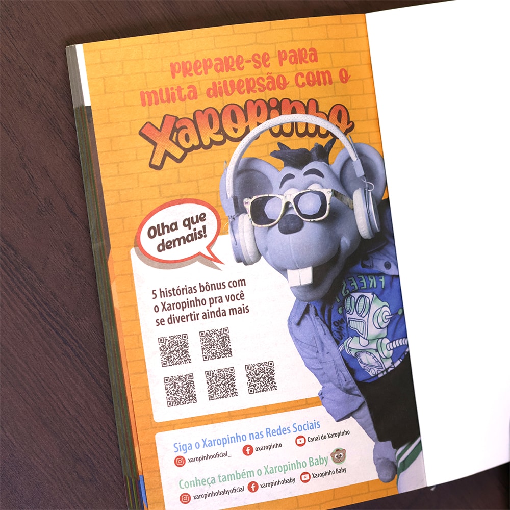 365 Histórias Para Ler e Ouvir Qr Code | Xaropinho | 3 a 8 anos