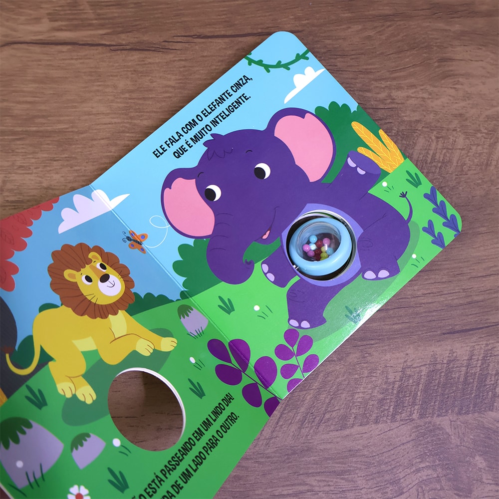 Amigos da Selva | Chacoalhe e Leia | 1 a 6 Anos