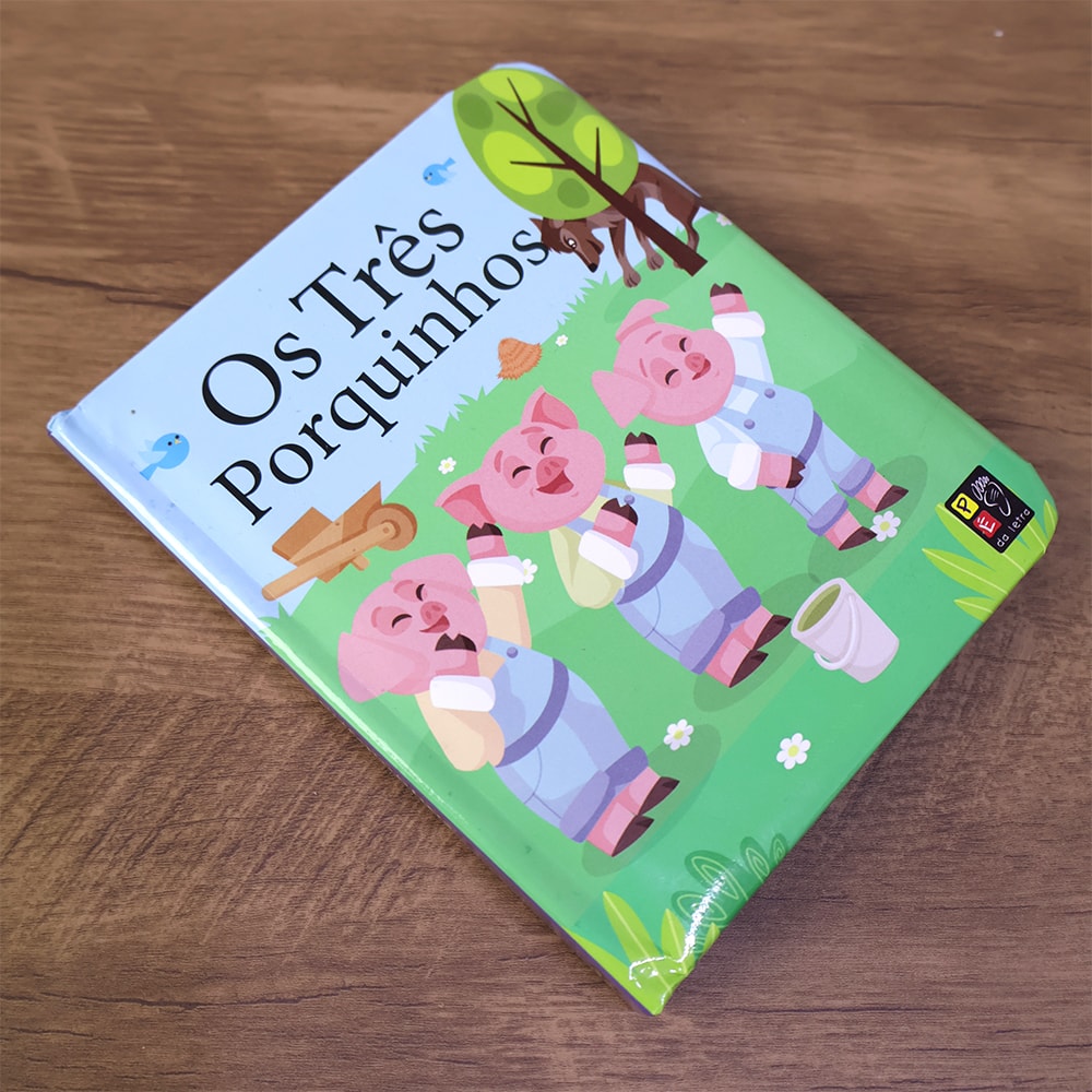 Contos Acolchoados | Os Três Porquinhos | 2 a 6 Anos