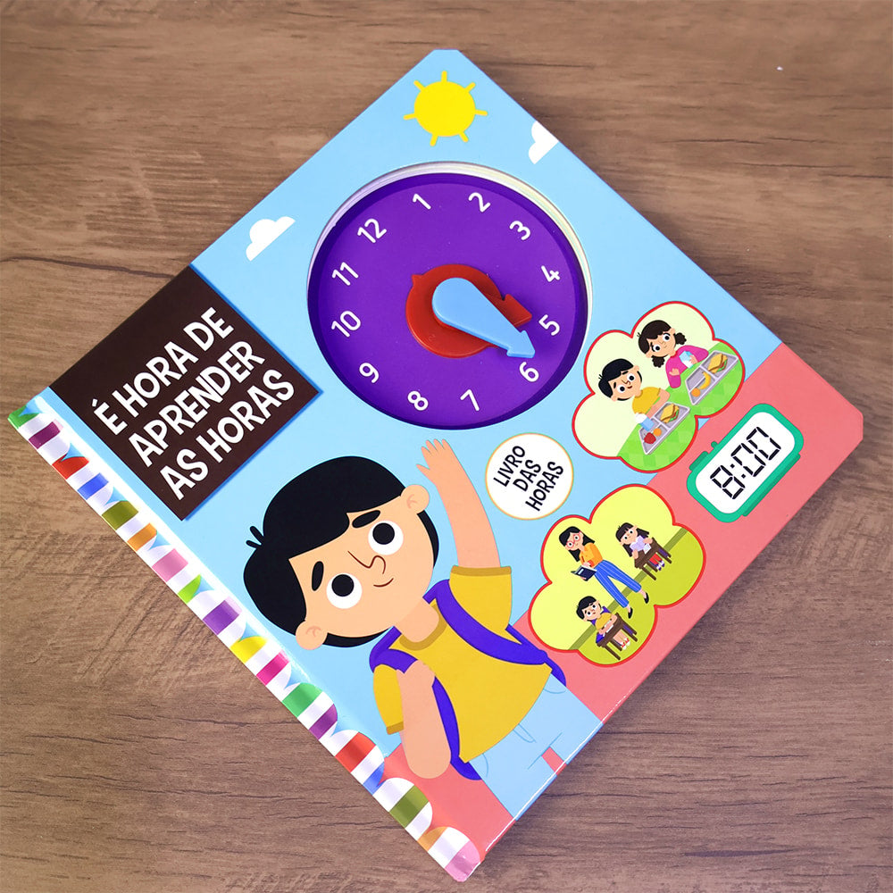 É Hora de Aprender as Horas | Livro das Horas