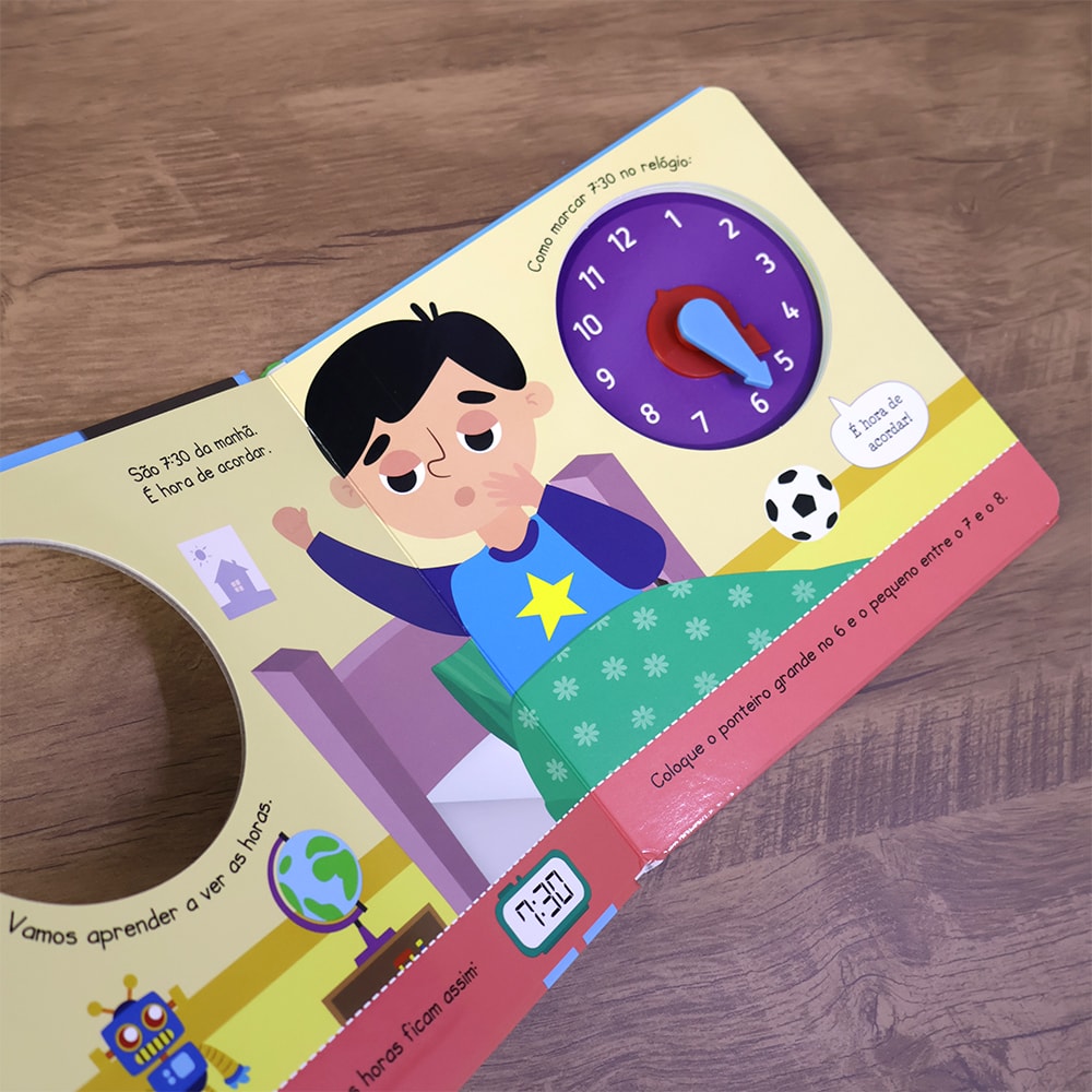 É Hora de Aprender as Horas | Livro das Horas