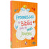 Livro "Promessas da Bíblia Para os Mais Jovens" da SBN Editora, capa laranja com ilustrações infantis. — Plenitude