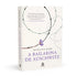 Livro "A Bailarina de Auschwitz" de Edith Eva Eger, capa branca com arame farpado e flor roxa. — Plenitude