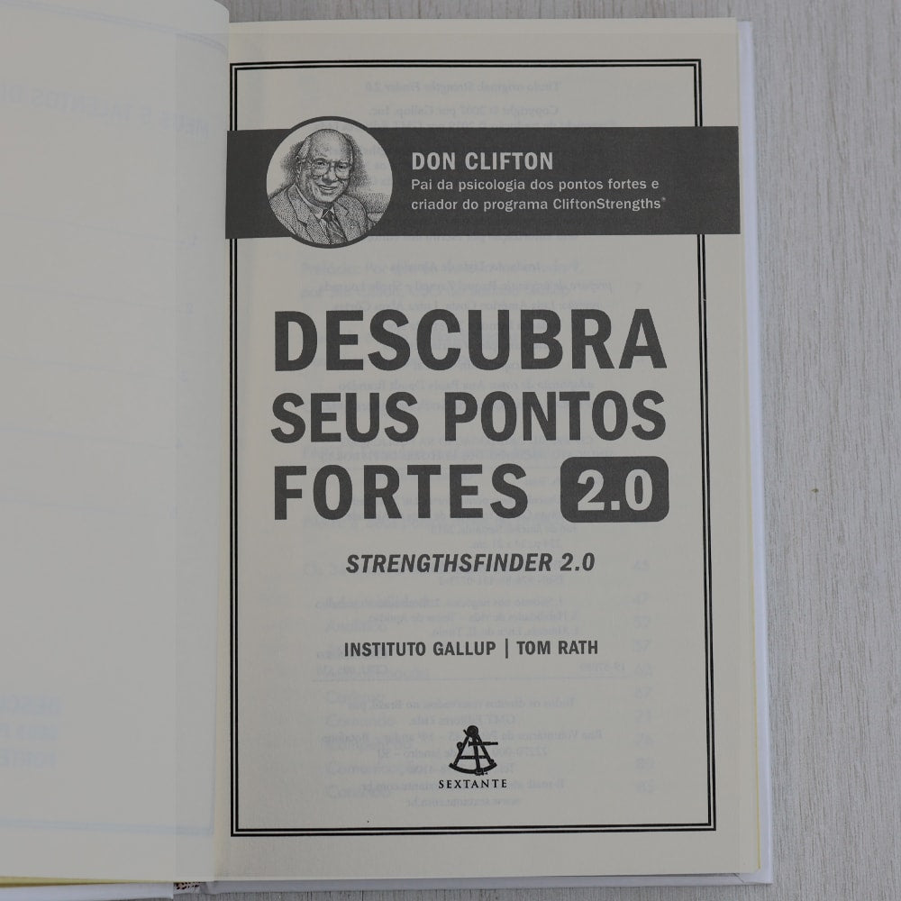 Descubra Seus Pontos Fortes 2.0 | Don Clifton