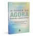 Livro O Poder do Agora, de Eckhart Tolle, capa colorida em tons pastel com título em preto. — Plenitude