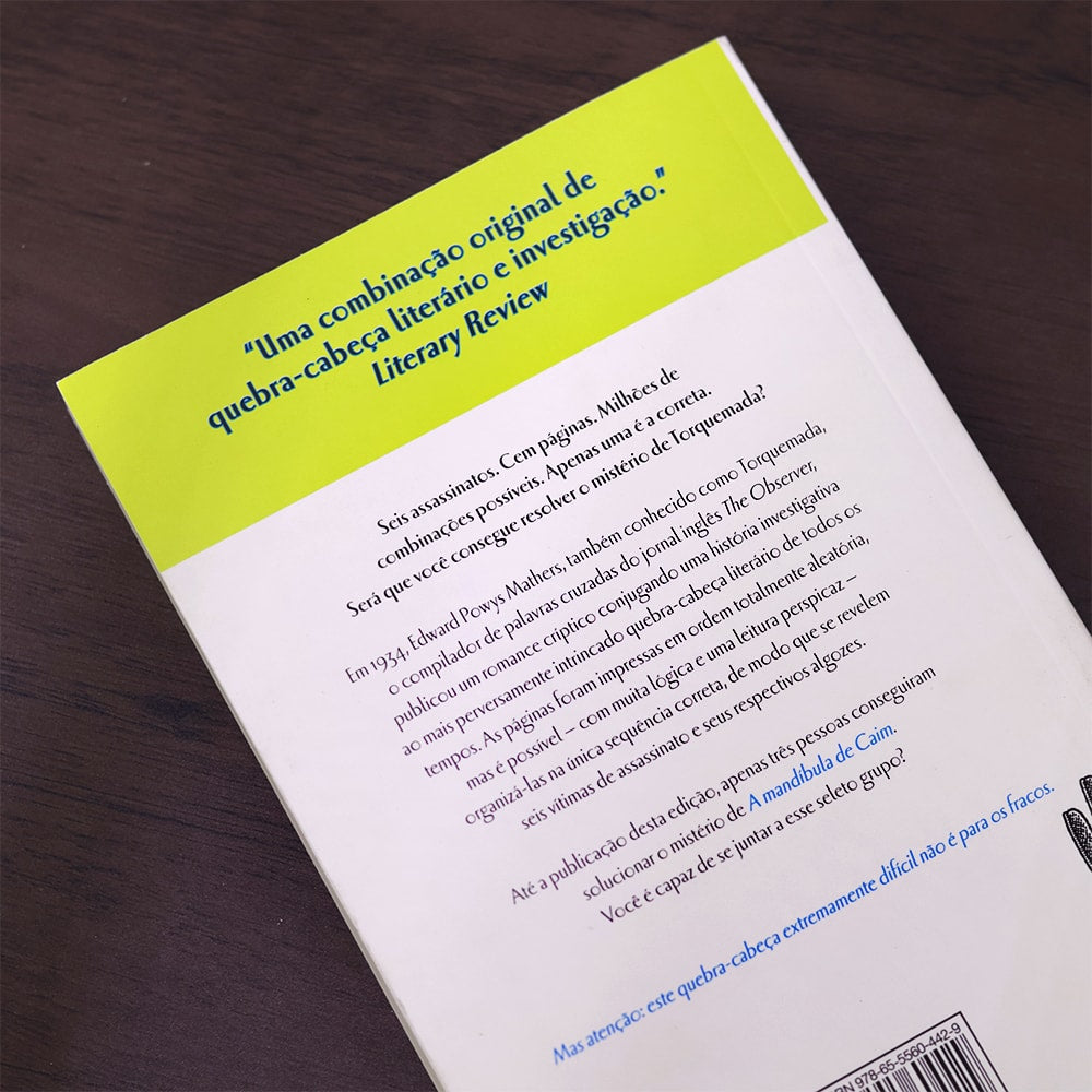 A Mandíbula de Caim  | Edward Powys Mathers