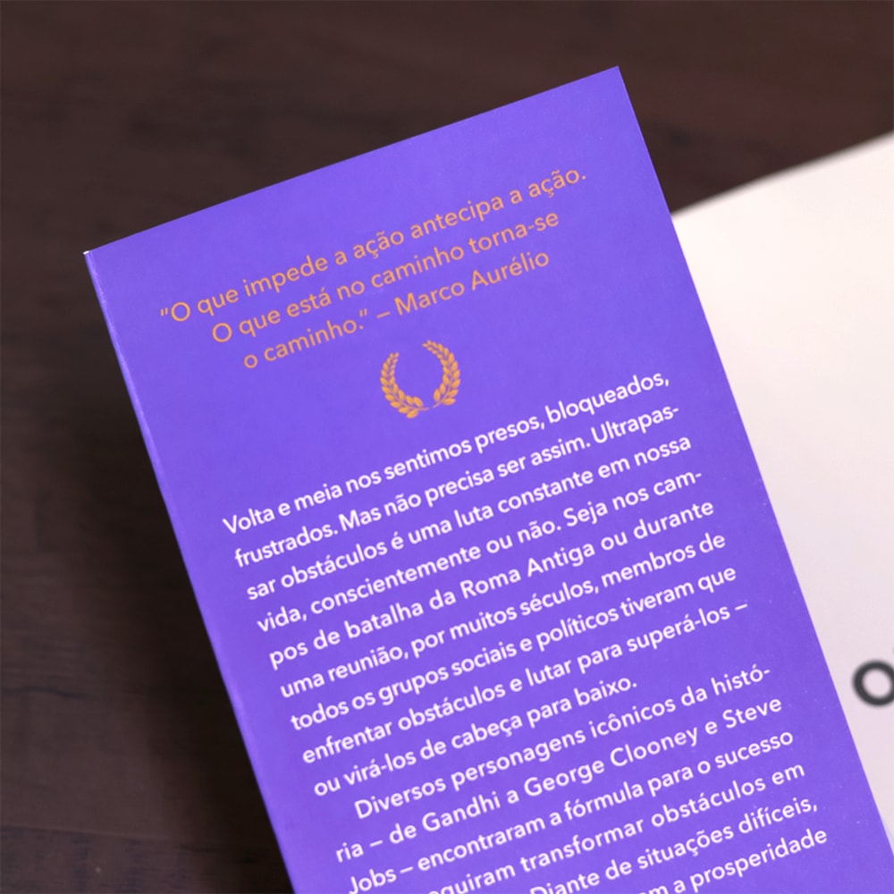 O Obstáculo é o Caminho |  Ryan Holiday