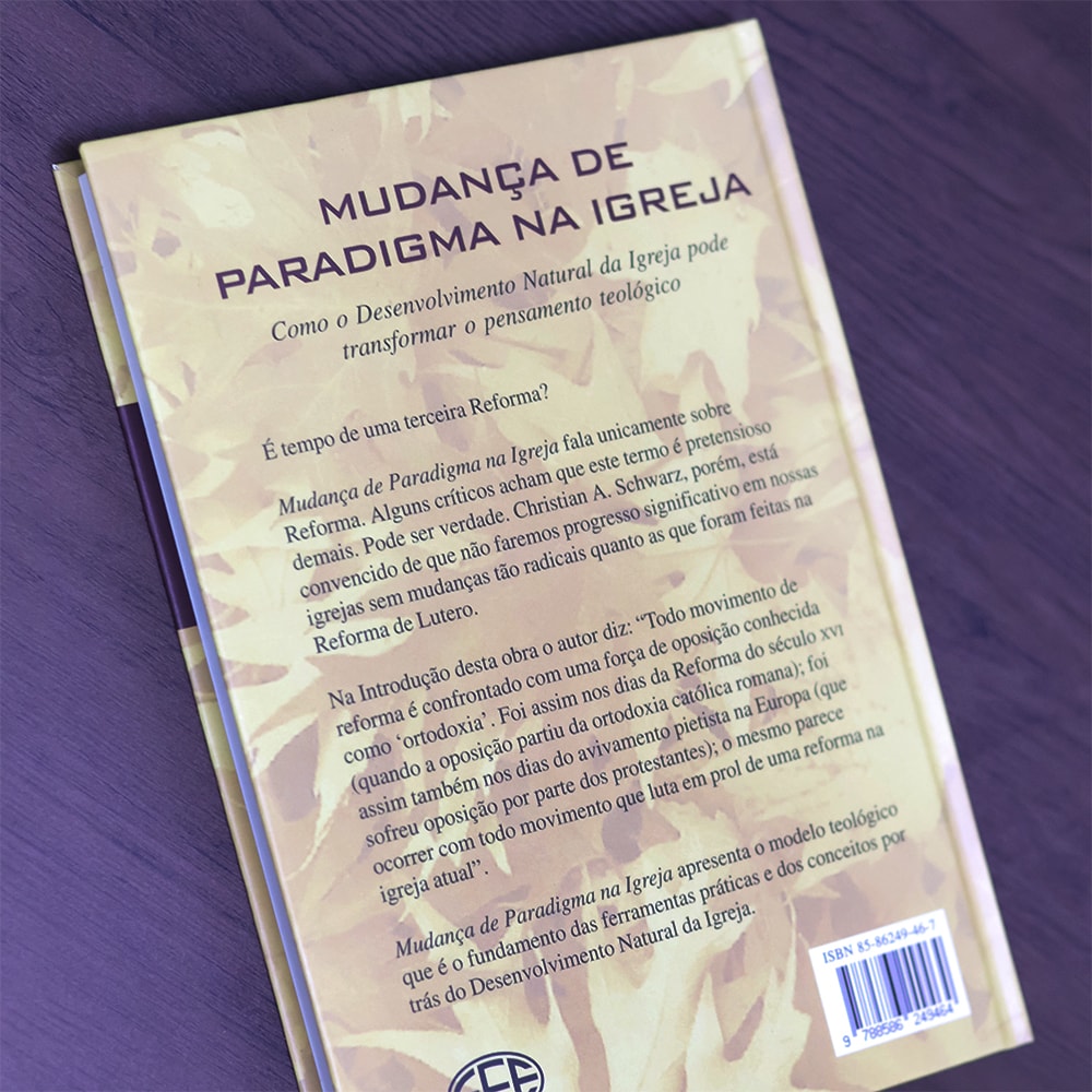 Mudança de Paradigma na Igreja  | Christian A. Schwarz