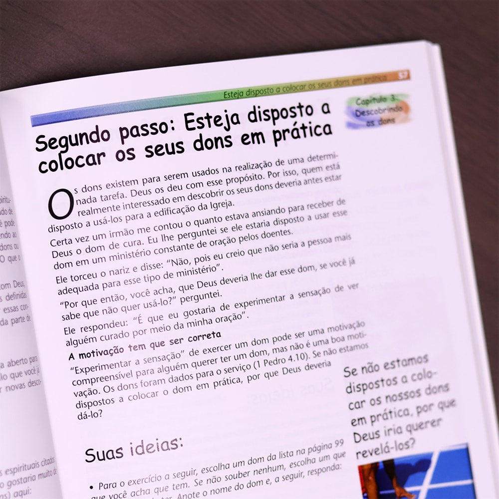 As 3 Cores dos seus Dons |  Christian A. Schwarz