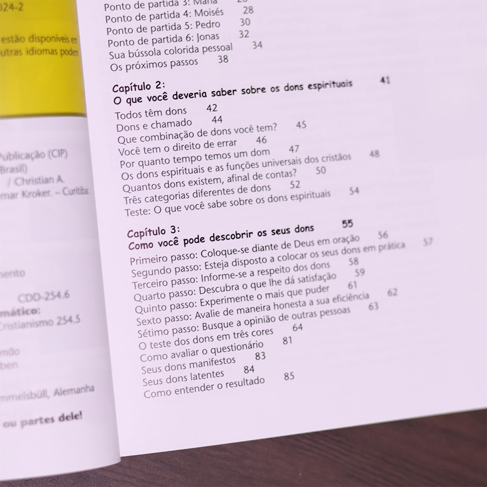 As 3 Cores dos seus Dons |  Christian A. Schwarz