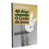 Livro 40 Dias Vivendo o Credo de Jesus de Scot McKnight, capa com pomba branca e texto antigo. — Plenitude