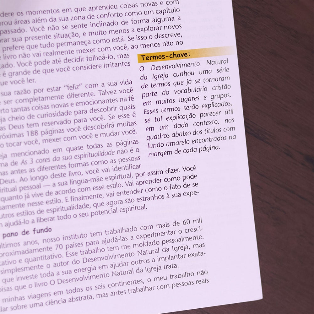 As 3 Cores da Sua Espiritualidade |  Christian A. Schwarz