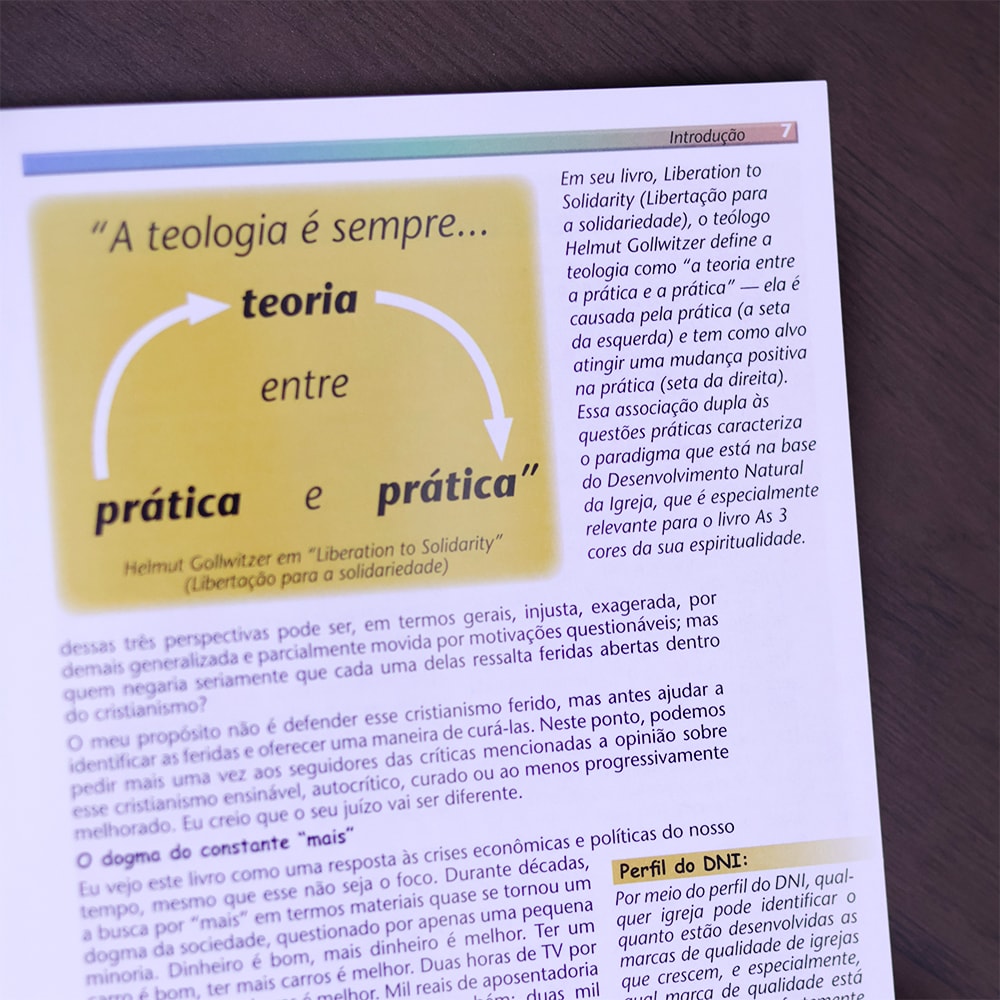 As 3 Cores da Sua Espiritualidade |  Christian A. Schwarz
