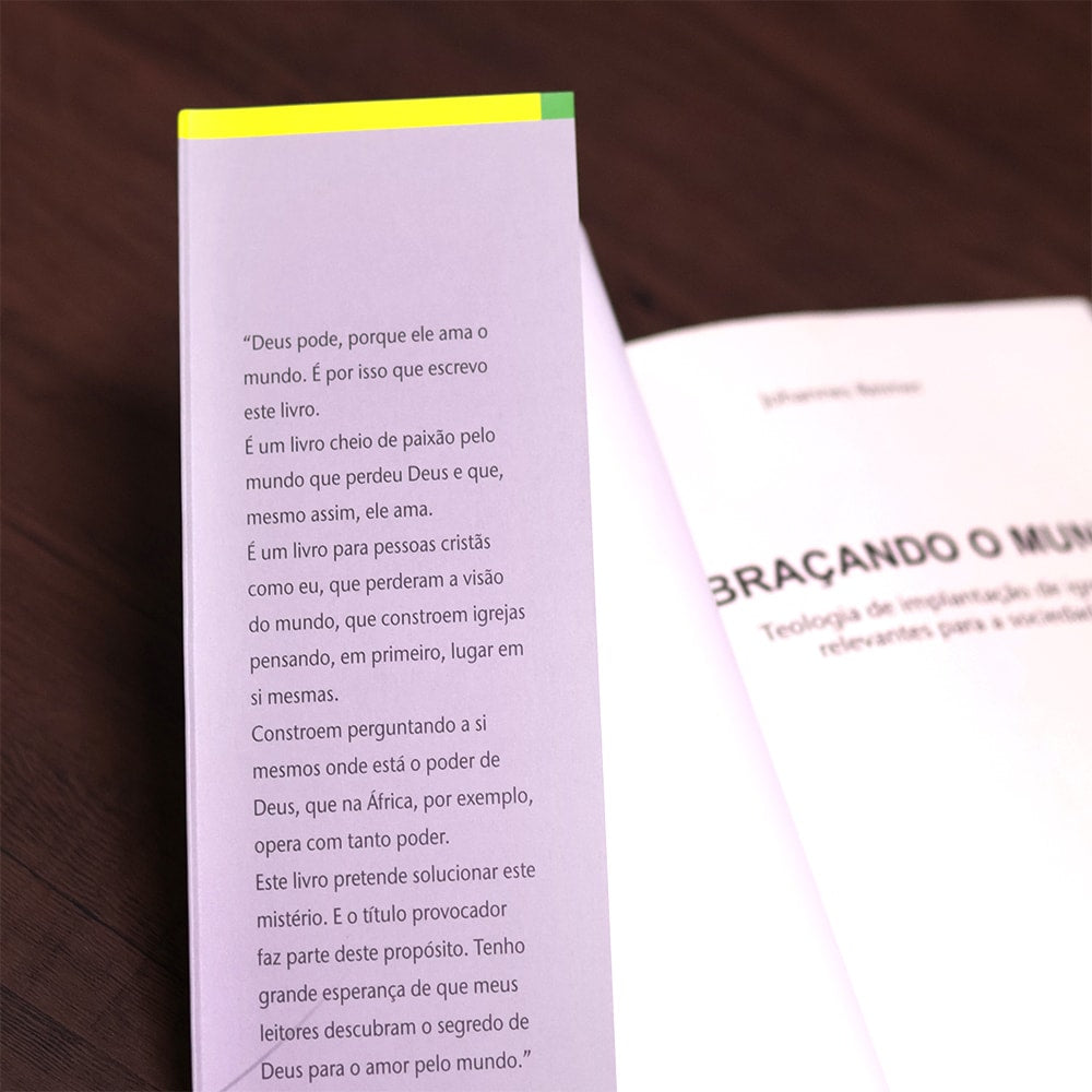 Abraçando o Mundo |  Johannes Reimer