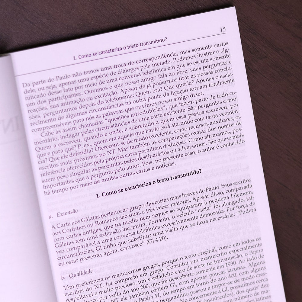 Comentário Carta Aos Gálatas  | Adolf Pohl