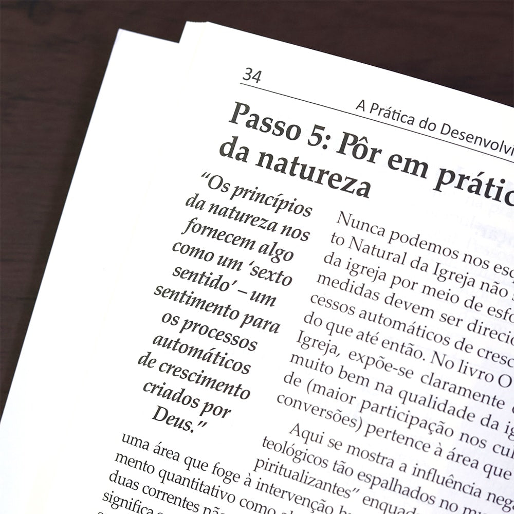 A Prática do Desenvolvimento Natural da Igreja |  Christian A. Schwarz e Christoph Schalk