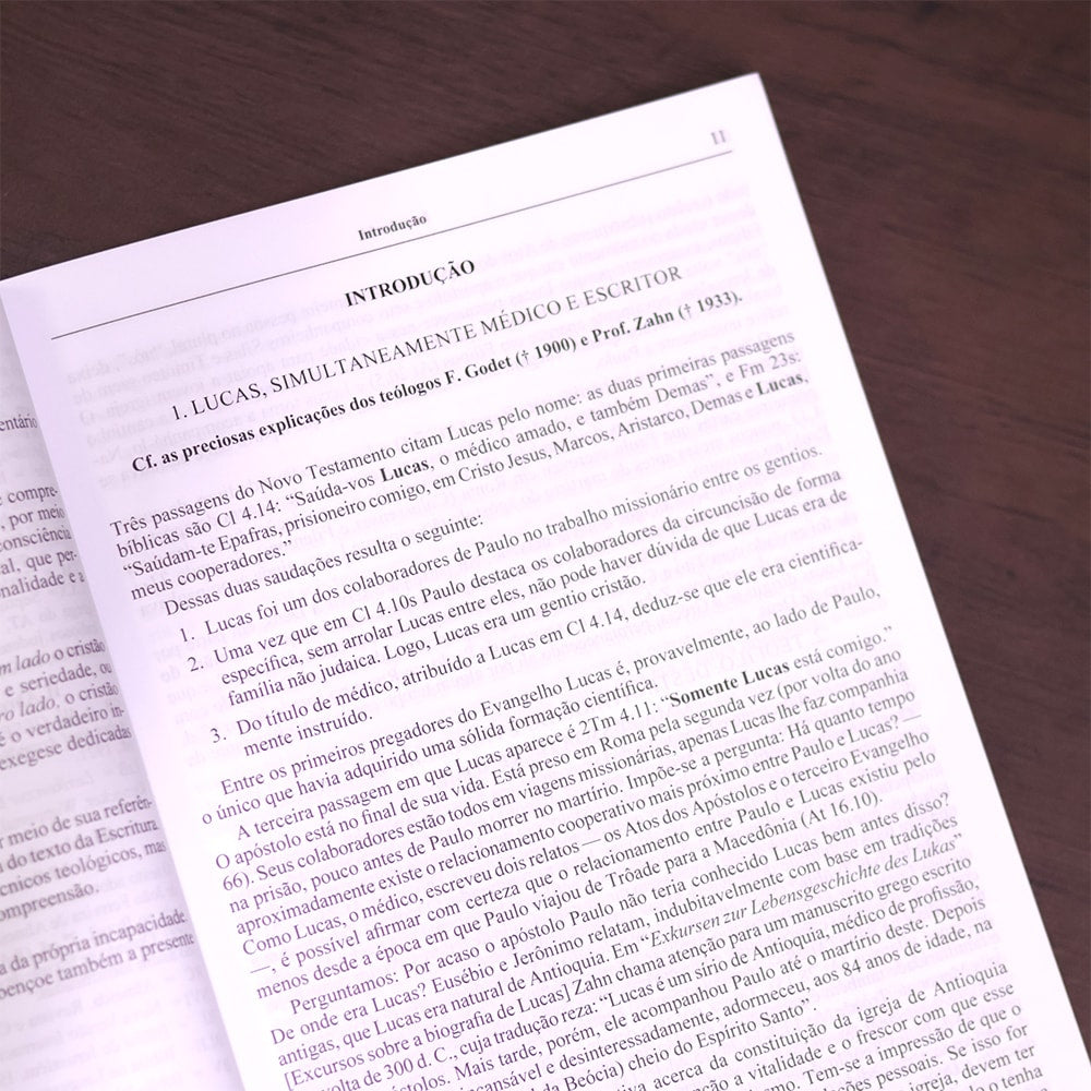 Comentário Evangelho de Lucas |  Fritz Rienecker