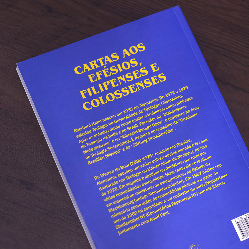 Comentário aos Efésios, Filipenses e Colossenses |  Fritz Rienecker