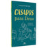Livro Casados Para Deus, capa verde-água com ilustração de casal sentado. — Plenitude