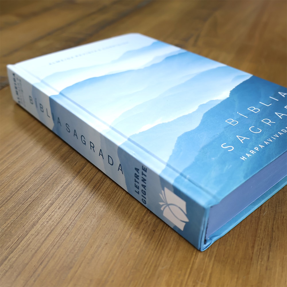 Bíblia Sagrada Paisagem | ARC | Letra Grande | Capa Dura | Harpa Avivada e Corinhos